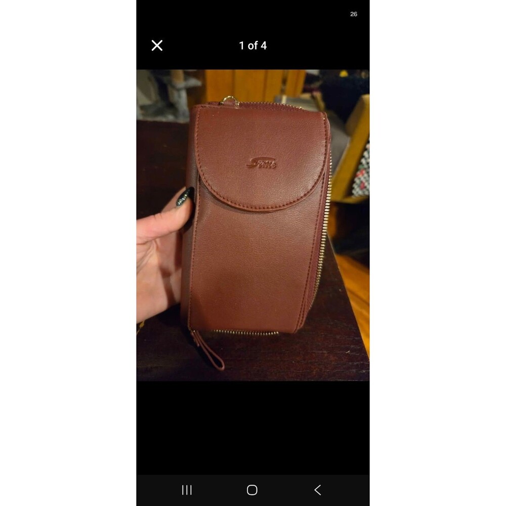 SZone Leather Crossbody/Clutch